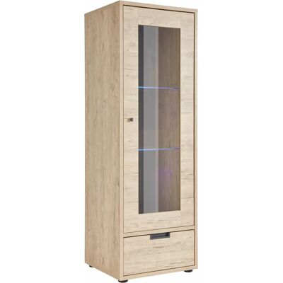 INOSIGN Palma Eiche Vitrine - Zeitloser Holz-Vitrinenschrank INOSIGN Palma Eiche Vitrine - Zeitloser Holz-Vitrinenschrank