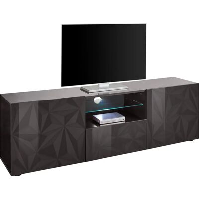 INOSIGN Prisma Sideboard - 181cm, anthrazit hochglanz INOSIGN Prisma Sideboard - 181cm, anthrazit hochglanz
