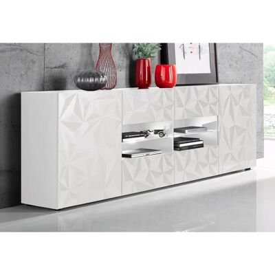 INOSIGN Prisma Weiß Hochglanz Sideboard - 241cm INOSIGN Prisma Weiß Hochglanz Sideboard - 241cm