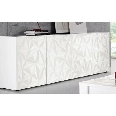 INOSIGN Prisma Weiß Hochglanz Sideboard - Sideboard INOSIGN Prisma Weiß Hochglanz Sideboard - Sideboard