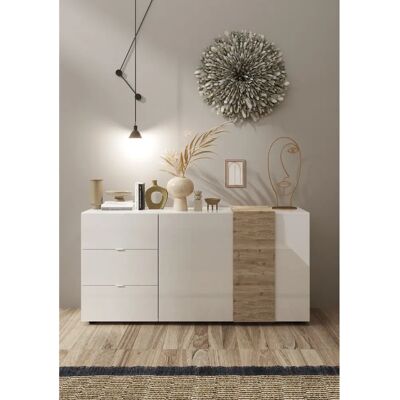 INOSIGN Venus Weiß Hochglanz Sideboard - Stauraum-Möbel INOSIGN Venus Weiß Hochglanz Sideboard - Stauraum-Möbel