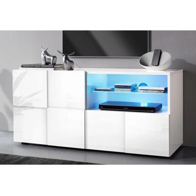 INOSIGN Dama Weiß Hochglanz Lowboard - TV-Schrank INOSIGN Dama Weiß Hochglanz Lowboard - TV-Schrank