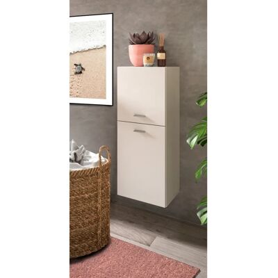 WELLTIME Tampa Badschrank - Höhe 80cm, Weiß Nachbildung WELLTIME Tampa Badschrank - Höhe 80cm, Weiß Nachbildung