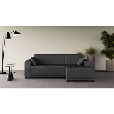 HomeAffaire TAMMO Graues L-Form Sofa - Sofas HomeAffaire TAMMO Graues L-Form Sofa - Sofas