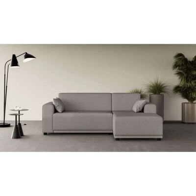 Home Affaire TAMMO - L-Form Grau Polyester Sofa Home Affaire TAMMO - L-Form Grau Polyester Sofa