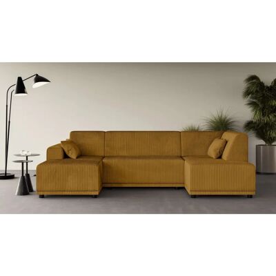 Home Affaire Tamo U-förmiger Gelber Sessel - Sofa Home Affaire Tamo U-förmiger Gelber Sessel - Sofa