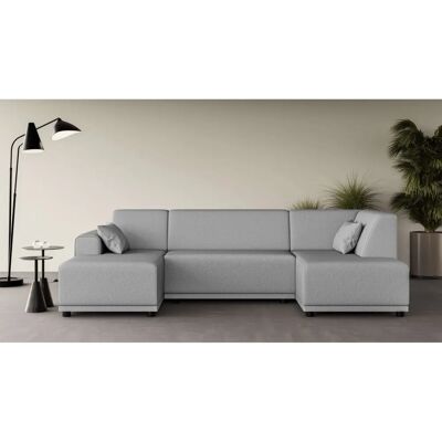 HOME AFFAIRE TAMMO U-Form Sofa - Struktur, Recamiere links HOME AFFAIRE TAMMO U-Form Sofa - Struktur, Recamiere links