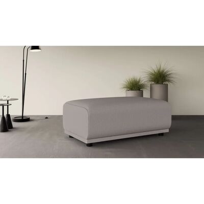 HOME AFFAIRE TAMMO Taupe Großer Polsterhocker HOME AFFAIRE TAMMO Taupe Großer Polsterhocker