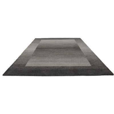 THEKO - Gabbeh Super - dunkelgrau - 60x90 cm - Wool Rug THEKO - Gabbeh Super - dunkelgrau - 60x90 cm - Wool Rug