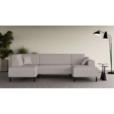 Home affaire U-Form Couch - hellgrau - U-förmige Couch Home affaire U-Form Couch - hellgrau - U-förmige Couch
