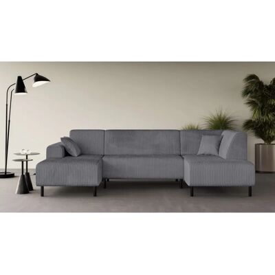 HOME AFFAIRE Arros U-Form Sofa - Wellenunterfederung HOME AFFAIRE Arros U-Form Sofa - Wellenunterfederung