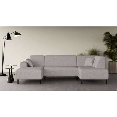 Home affaire Arros U-Form Sofa - U-Form Polyester Links Recamiere Home affaire Arros U-Form Sofa - U-Form Polyester Links Recamiere