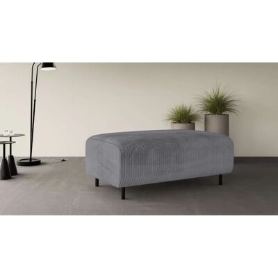 Home Affaire Arros Großer Hocker - Polster, Grau, 120x70x46 cm Home Affaire Arros Großer Hocker - Polster, Grau, 120x70x46 cm