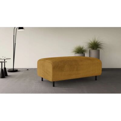 Home affaire Arros Gelber Hocker - Ottomane Home affaire Arros Gelber Hocker - Ottomane