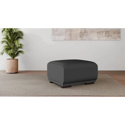 HOME AFFAIRE Polsterhocker Bornholm - Kleiner Grauer Hocker HOME AFFAIRE Polsterhocker Bornholm - Kleiner Grauer Hocker