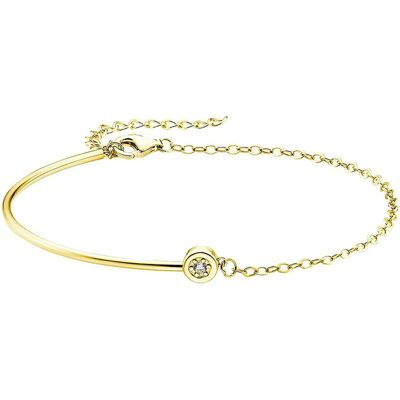 ANISTON JEWELRY & WATCHES Gold & Silber Armband mit Zirkonia - Damen ANISTON JEWELRY & WATCHES Gold & Silber Armband mit Zirkonia - Damen