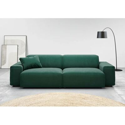 Andasu Glimminge Sofa - Nordisch, Grün, 254cm Andasu Glimminge Sofa - Nordisch, Grün, 254cm