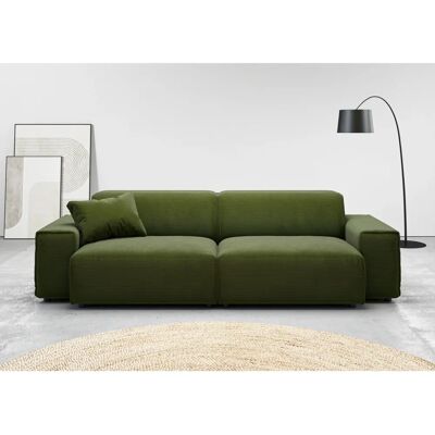 Andasu Glimminge Nordic Sofa - 254cm, grün, pflegeleicht Andasu Glimminge Nordic Sofa - 254cm, grün, pflegeleicht