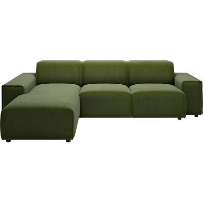 andas Glimminge L-Form Sofa - Skandinavisch, Grün, 264cm andas Glimminge L-Form Sofa - Skandinavisch, Grün, 264cm