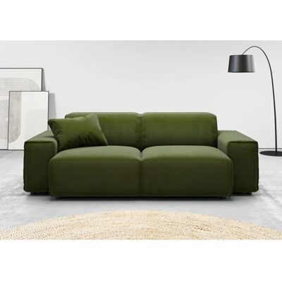 Andas Glimminge Nordischer Sofa - Moos Grün - 214cm x 71cm x 101cm - Microfaser Andas Glimminge Nordischer Sofa - Moos Grün - 214cm x 71cm x 101cm - Microfaser