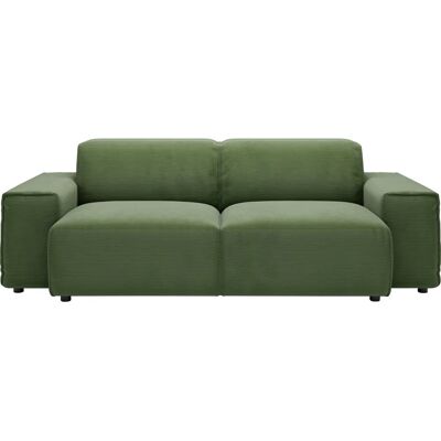 Andas Glimminge Sofa - Skandinavisch, Oliv, 214cm, Pflegeleicht Andas Glimminge Sofa - Skandinavisch, Oliv, 214cm, Pflegeleicht