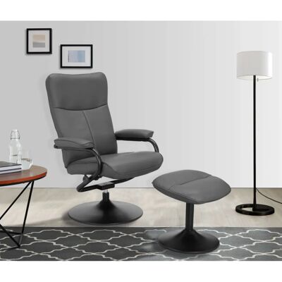 andas - Istad - grau - Fußhocker - recliner andas - Istad - grau - Fußhocker - recliner