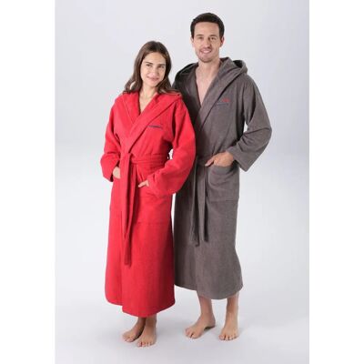 KANGAROOS Cassidy Unisex Walkfrottee Bademantel - Bademantel KANGAROOS Cassidy Unisex Walkfrottee Bademantel - Bademantel