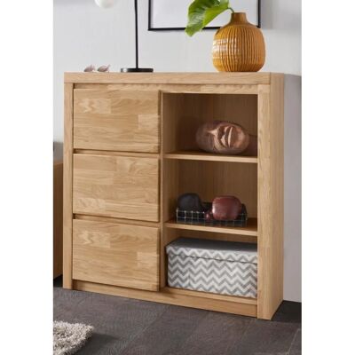 HOME AFFAIRE Silkeborg - Braun - Sideboard - 90x100x35cm HOME AFFAIRE Silkeborg - Braun - Sideboard - 90x100x35cm