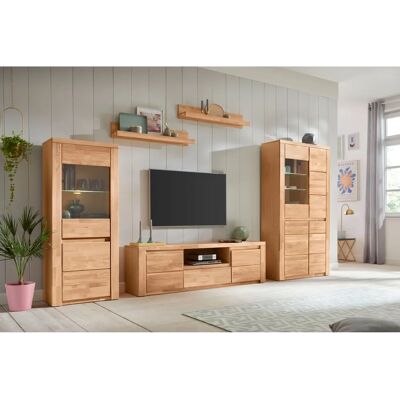 HOME AFFAIRE Burani - Wohnzimmerwand - Teilmassiv Holz HOME AFFAIRE Burani - Wohnzimmerwand - Teilmassiv Holz