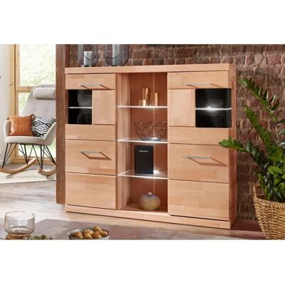 HOME AFFAIRE Ribe Beiger Highboard - Sideboard HOME AFFAIRE Ribe Beiger Highboard - Sideboard