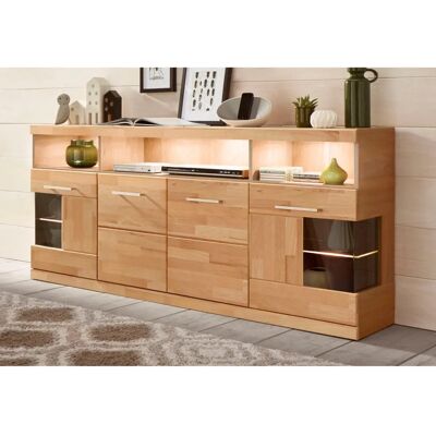 HOME AFFAIRE Ribe Beiges Sideboard - Stauraum Möbel HOME AFFAIRE Ribe Beiges Sideboard - Stauraum Möbel