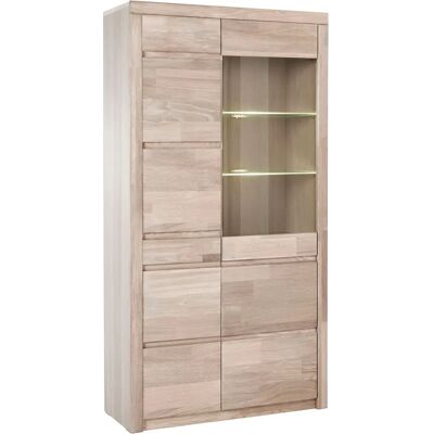 HOME AFFAIRE Silkeborg Vitrine - Holz, 90x35x170 cm HOME AFFAIRE Silkeborg Vitrine - Holz, 90x35x170 cm