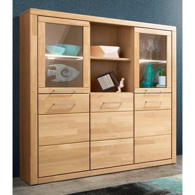 HOME AFFAIRE Trondheim Beigefarbener Highboard - Sideboard HOME AFFAIRE Trondheim Beigefarbener Highboard - Sideboard