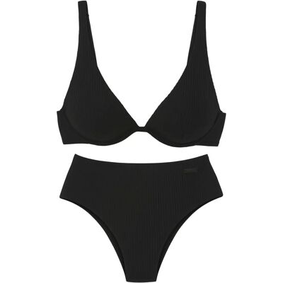 Elbsand - Bügel-Bikini - Schwarz - Größe 40 - Bikini-Set Elbsand - Bügel-Bikini - Schwarz - Größe 40 - Bikini-Set