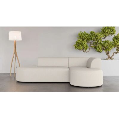 Andas Tvinne Ecksofa Beige L-Form mit Ottoman - Sofa Andas Tvinne Ecksofa Beige L-Form mit Ottoman - Sofa