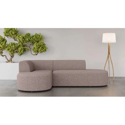 Andas Tvinne Velours L-Form Sofa - Sofa Andas Tvinne Velours L-Form Sofa - Sofa