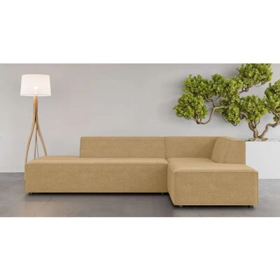 INOSIGN Cavan Ecksofa - Chenille, Gold, Ottomane rechts - Sofas INOSIGN Cavan Ecksofa - Chenille, Gold, Ottomane rechts - Sofas