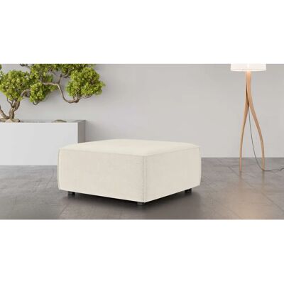 INOSIGN Cavan Hocker - Beige - 90x90x42 cm INOSIGN Cavan Hocker - Beige - 90x90x42 cm