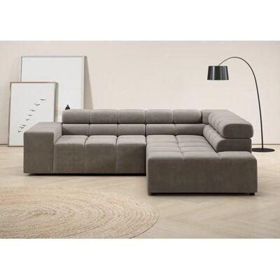 INOSIGN Ancona Samtsofa - Recamiere rechts, 3 Kissen, 249cm INOSIGN Ancona Samtsofa - Recamiere rechts, 3 Kissen, 249cm