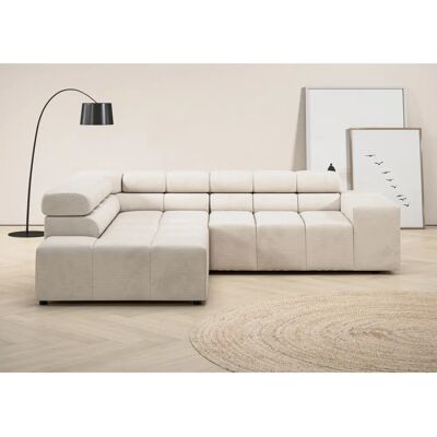 INOSIGN Ancona L-Form Sofa - Modern, Weiß, 249x70x215cm INOSIGN Ancona L-Form Sofa - Modern, Weiß, 249x70x215cm