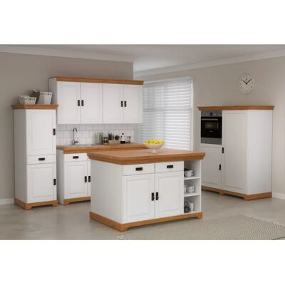 Home affaire Rügen Backofen- & Kühlschrankschrank - Küchenmöbel Home affaire Rügen Backofen- & Kühlschrankschrank - Küchenmöbel