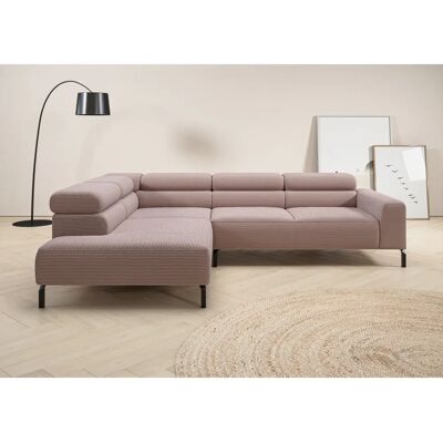 Places of Style Antonelli L-Form Rosé Sessel - Sofa Places of Style Antonelli L-Form Rosé Sessel - Sofa