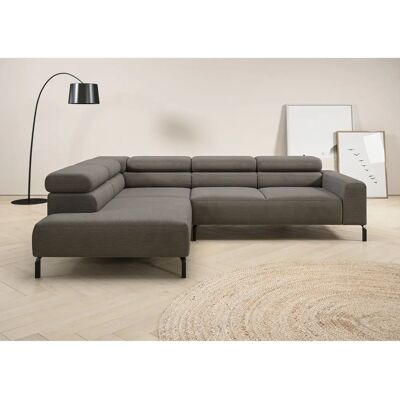 Places of Style Antonelli Ecksofa - Recamiere, Grau Places of Style Antonelli Ecksofa - Recamiere, Grau