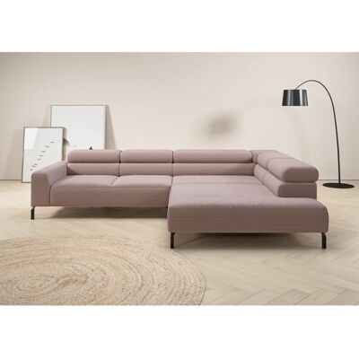 PLACES OF STYLE Antonelli Ecksofa - Cord, rosa - 312cm breit - Sofa PLACES OF STYLE Antonelli Ecksofa - Cord, rosa - 312cm breit - Sofa