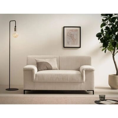 INOSIGN Jamie 2 Beige Cord 2-Sitzer Sofa - Sofa INOSIGN Jamie 2 Beige Cord 2-Sitzer Sofa - Sofa