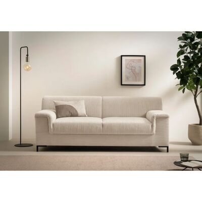 INOSIGN Jamie 2 Beiges Cord Sofa - Sofas INOSIGN Jamie 2 Beiges Cord Sofa - Sofas