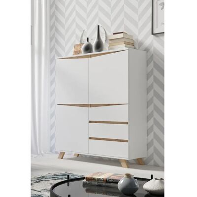 INOSIGN Valentin Highboard - Modern, 3 Schubladen, MDF INOSIGN Valentin Highboard - Modern, 3 Schubladen, MDF