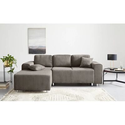 Guido Maria Kretschmer Home & Living Györ L-Form Sofa - Taupe Guido Maria Kretschmer Home & Living Györ L-Form Sofa - Taupe