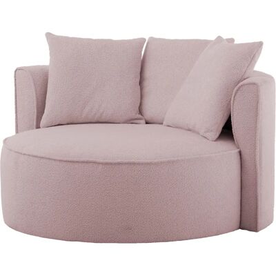 LEGER HOME BY LENA GERCKE Isalie, Moderner Flieder Bouclé Sessel - Möbel LEGER HOME BY LENA GERCKE Isalie, Moderner Flieder Bouclé Sessel - Möbel