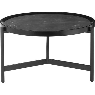 GUIDO MARIA KRETSCHMER Home & Living Runder schwarzer Couchtisch - Tische GUIDO MARIA KRETSCHMER Home & Living Runder schwarzer Couchtisch - Tische